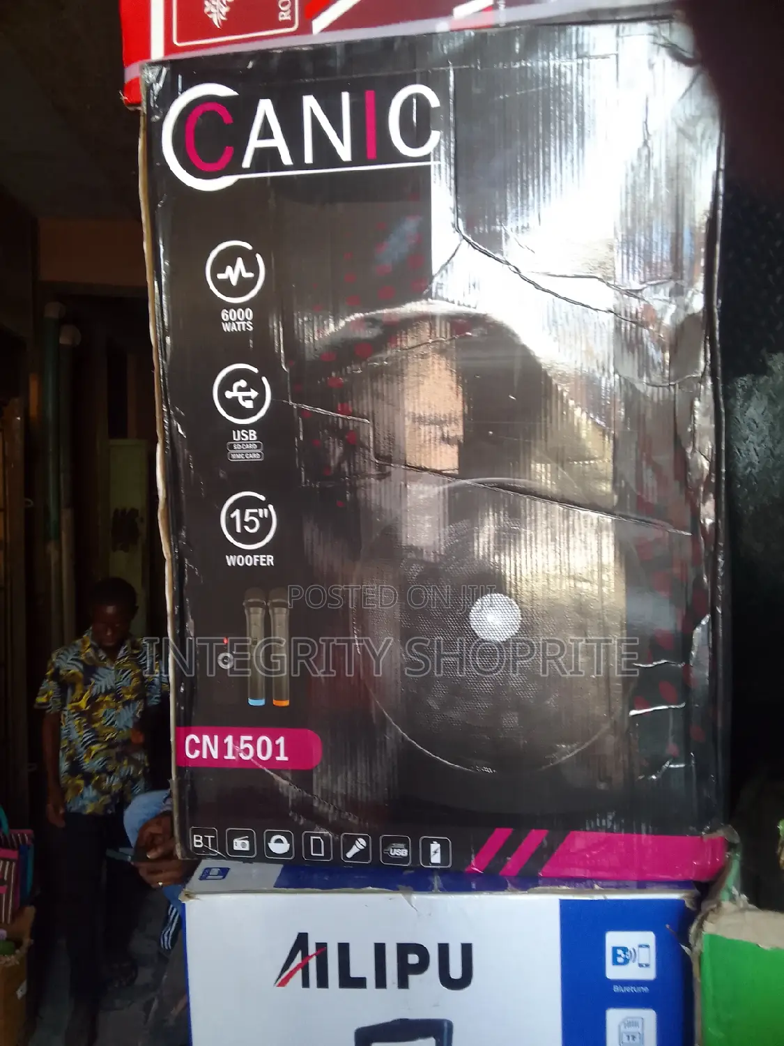 Rechargeable Speaker With Amplifier Megaphone