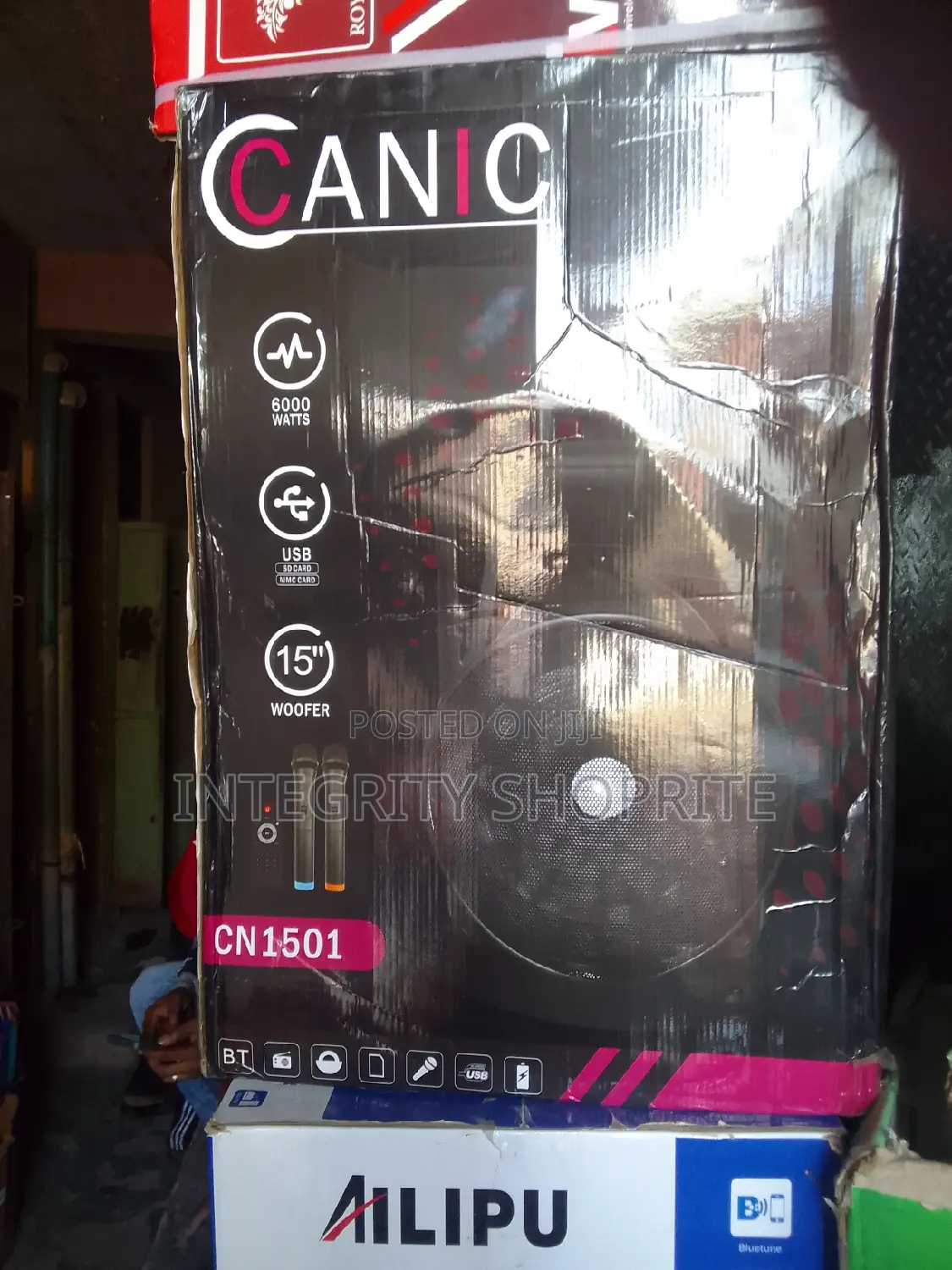 Rechargeable Speaker With Amplifier Megaphone