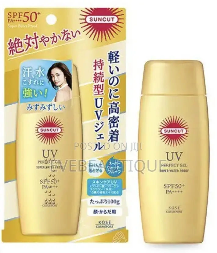 Kose Suncut Uv Perfect Gel SPF 50+ Pa+ 120g Sunscreen