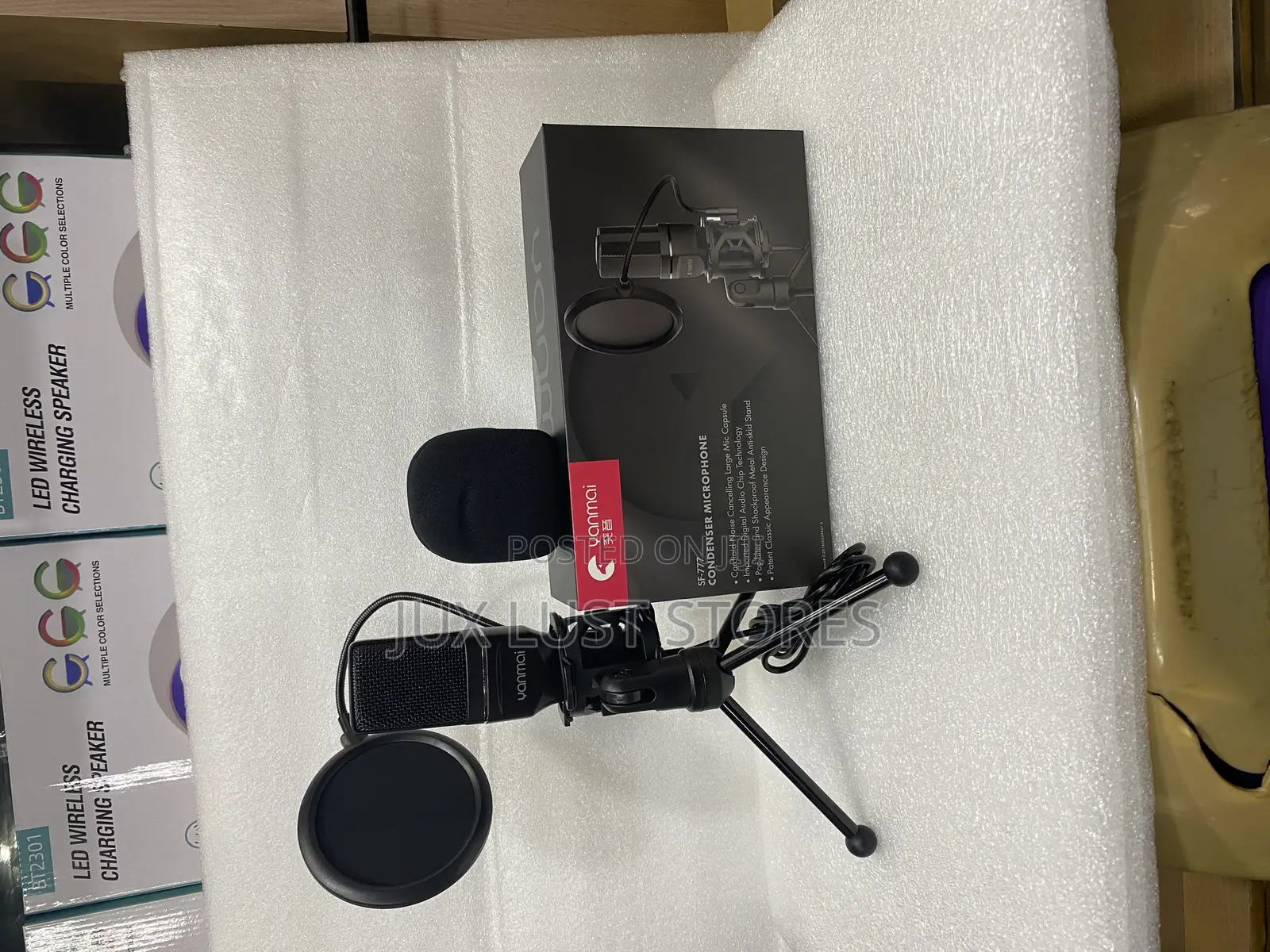 Gaming Microphone for Podcast Recording Streaming