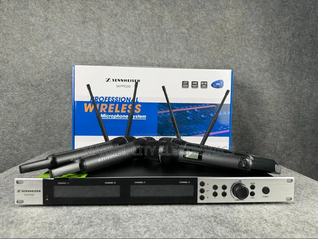 Skm9200 (4in1)Professional Wireless Microphone System
