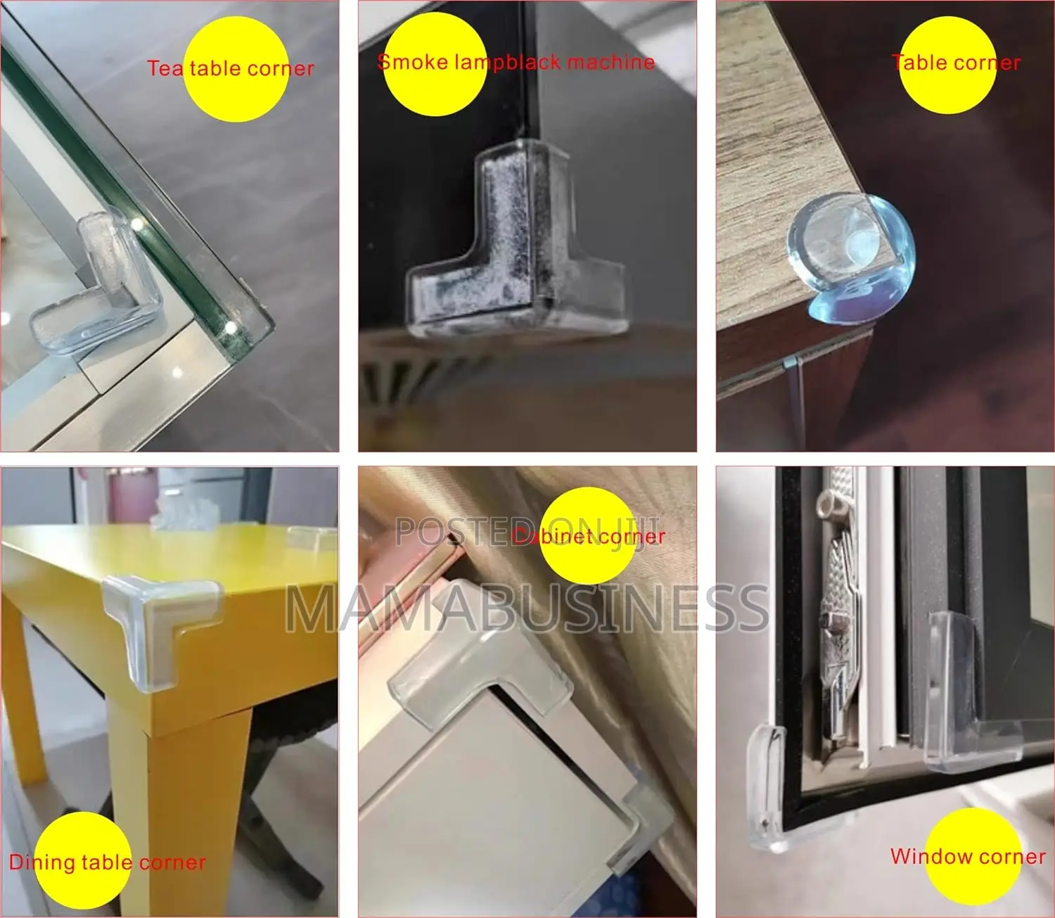 Table Guard - Baby Anti Collision Protector - 4pc