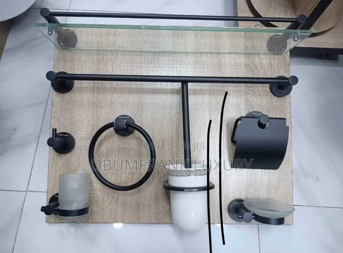Black Bathroom Accessories