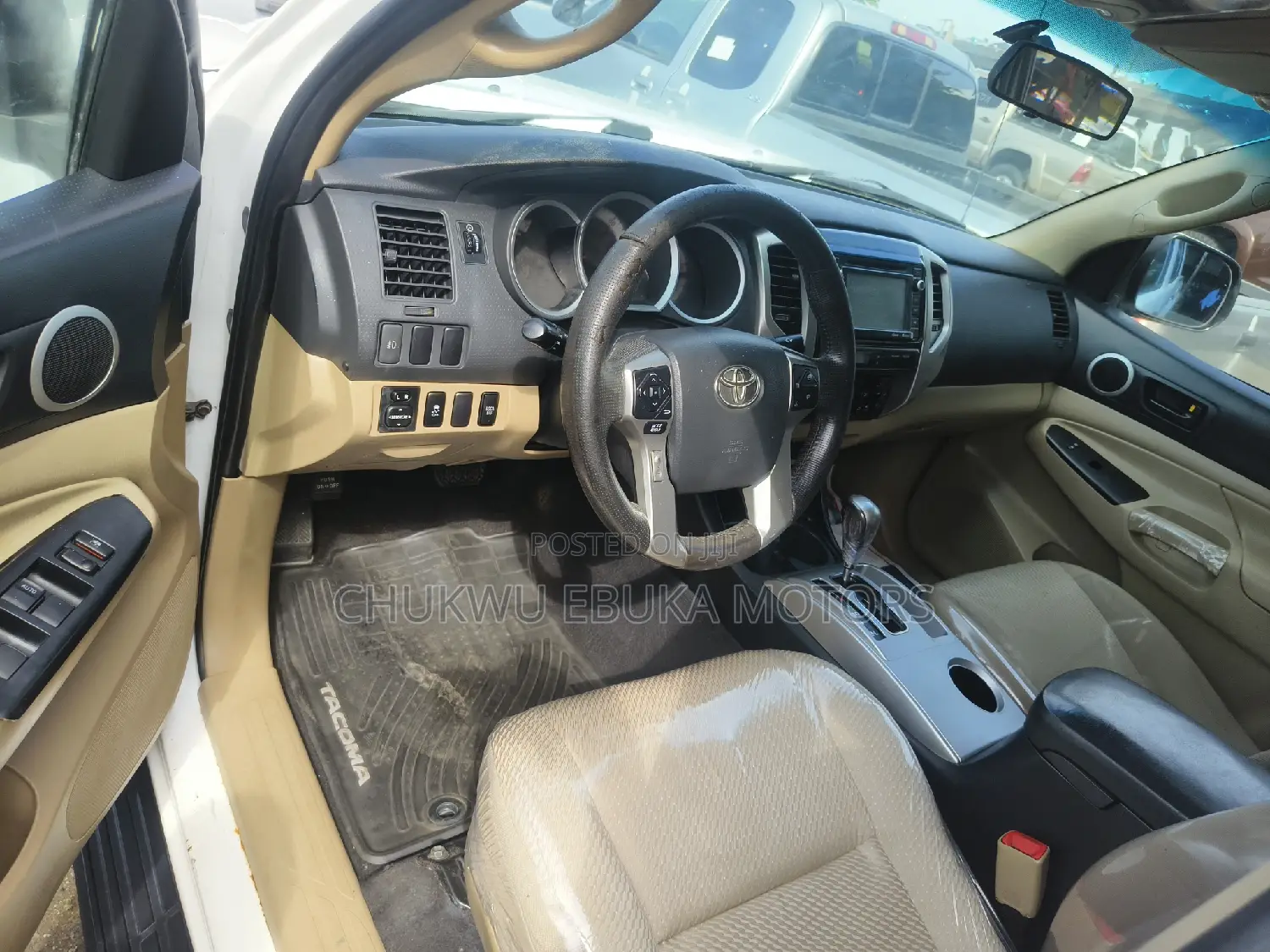 Toyota Tacoma Double Cab 4x4 4.0L V6 5-Speed Automatic 2013 White