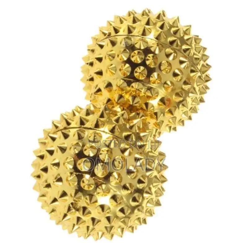 Acupressure Magnetic Hand Massager Balls -2pc