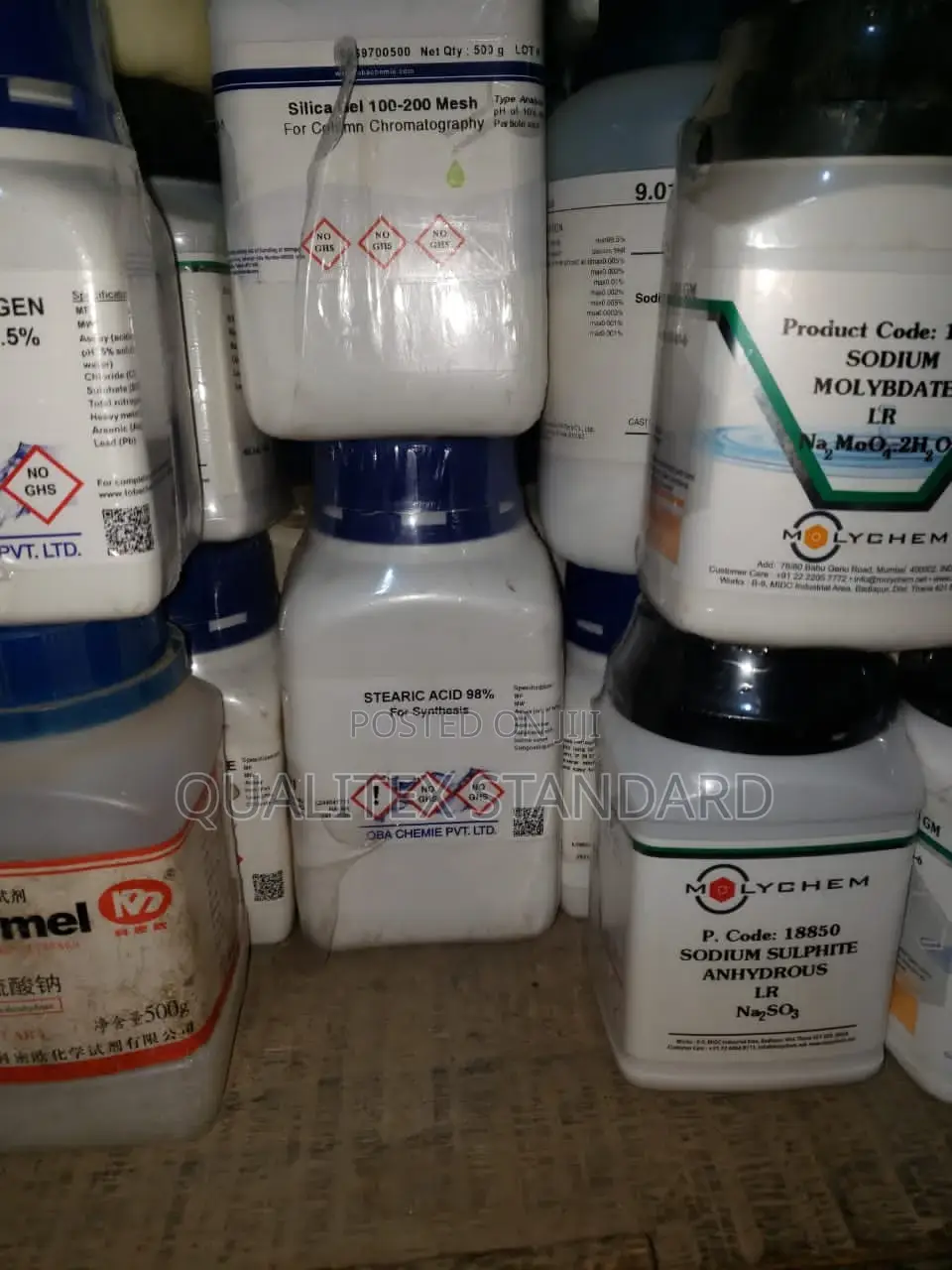 Loba Chemie Stearic Acid 500g
