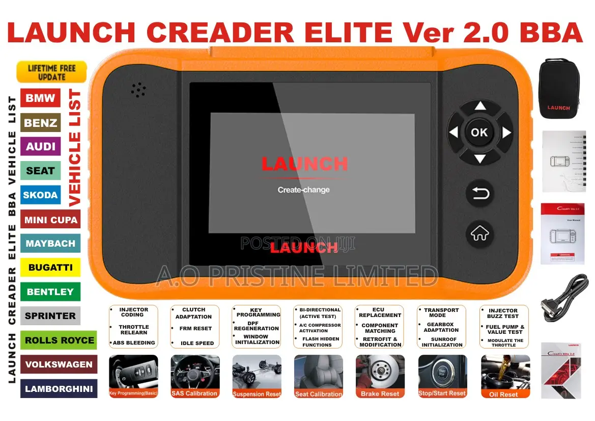Launch Creader Elite V2.0 BBA