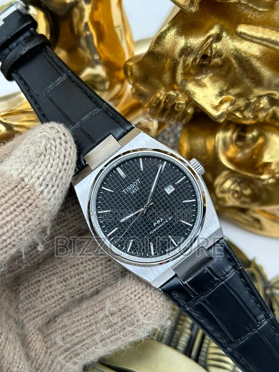 Original TISSOT BLACK RUBBER STRAP Available in Store