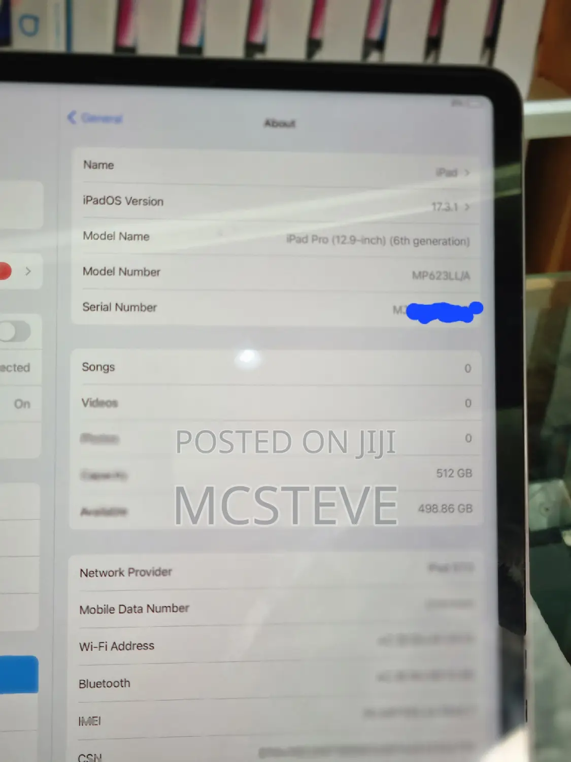 Apple iPad Pro 12.9 (2022) 512 GB Gray