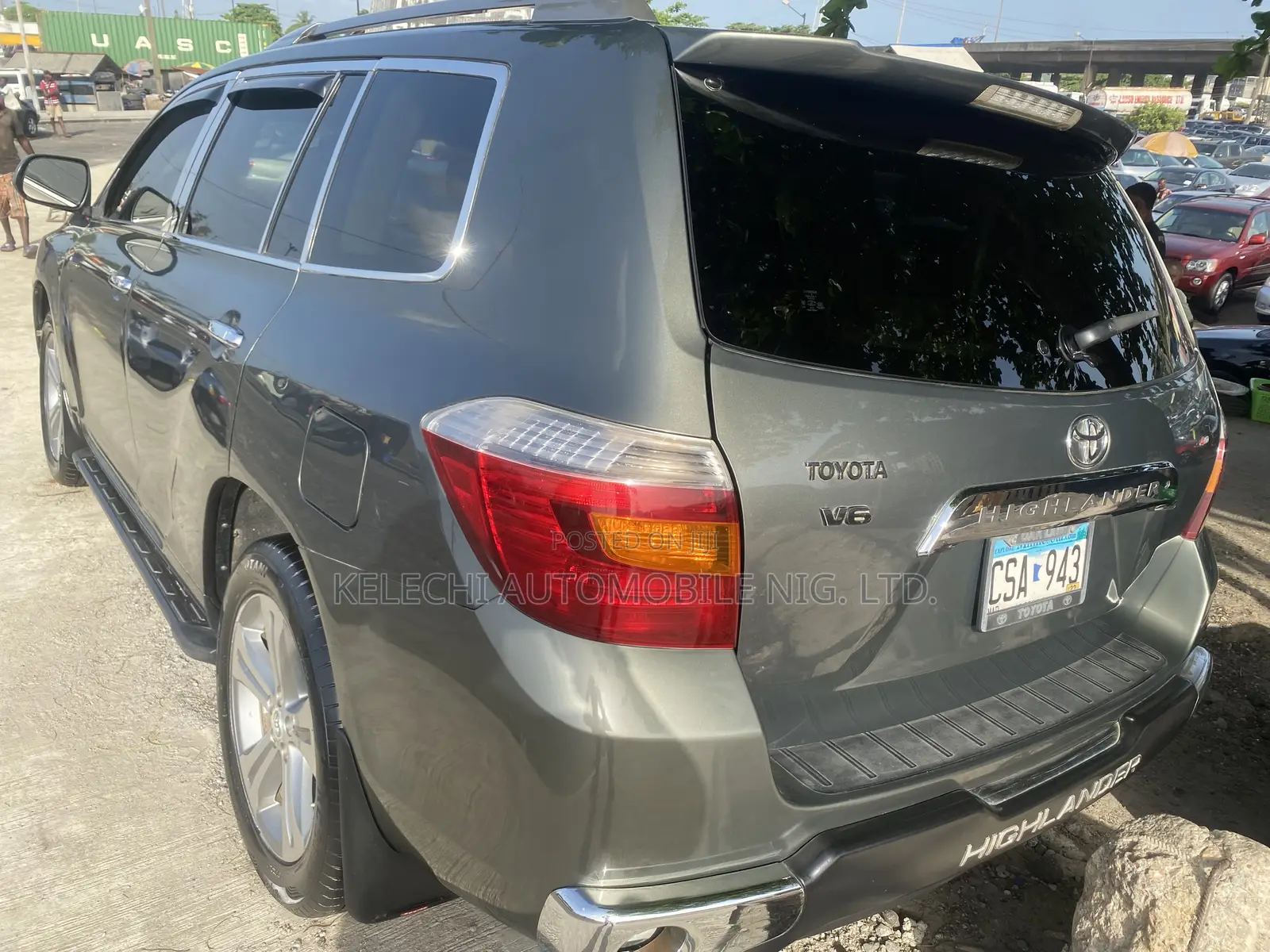 Toyota Highlander Limited 2008 Green