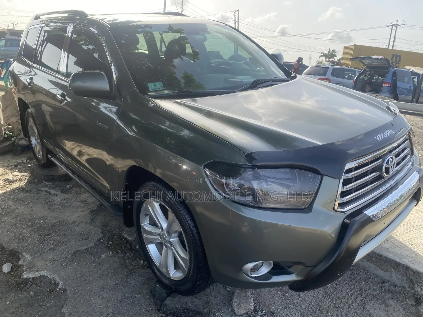 Toyota Highlander Limited 2008 Green