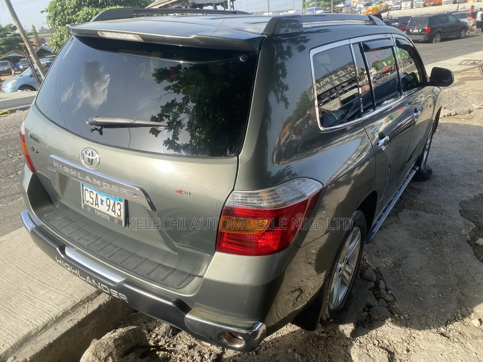 Toyota Highlander Limited 2008 Green