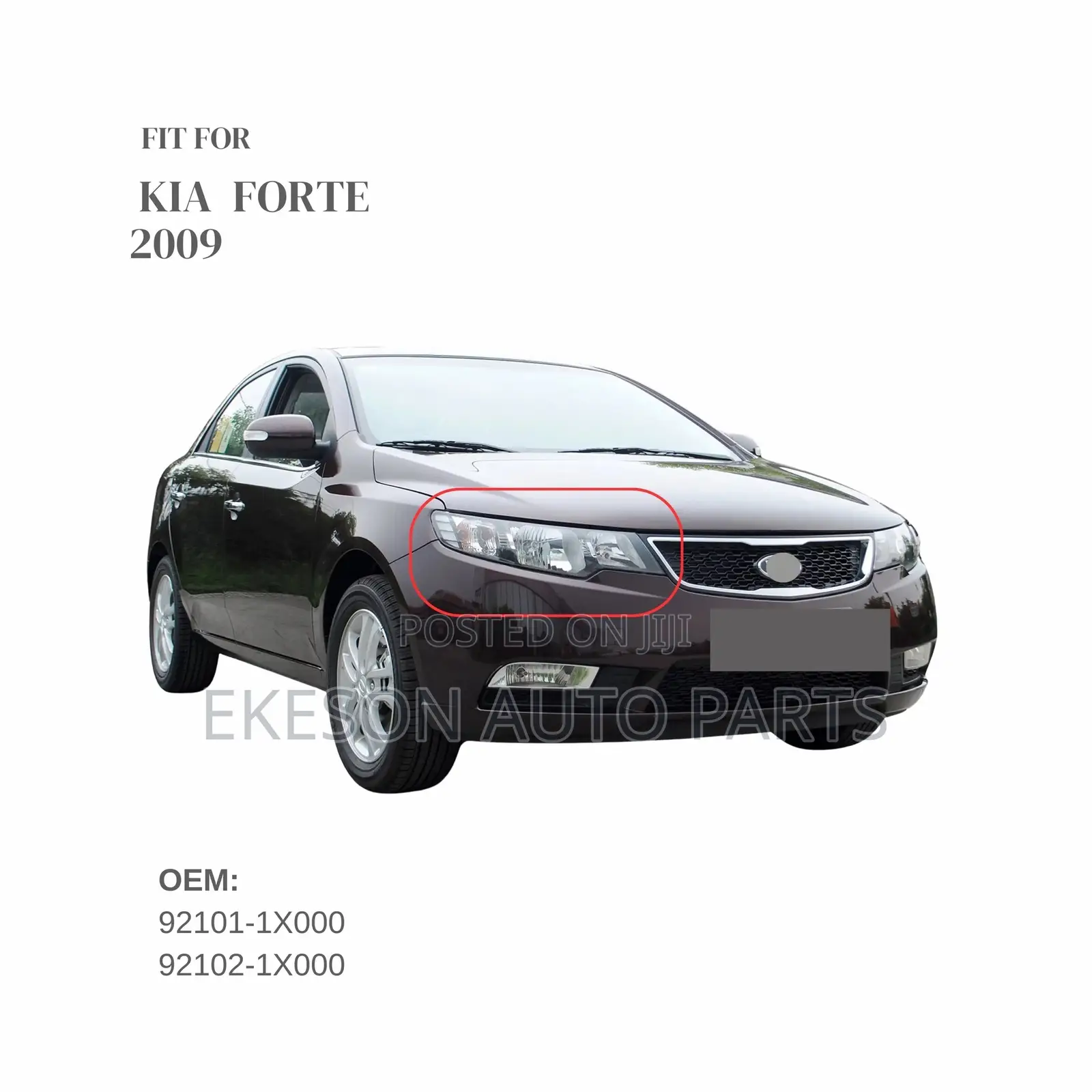 Full Light Head Lamp Kia Cerato 2009/2010