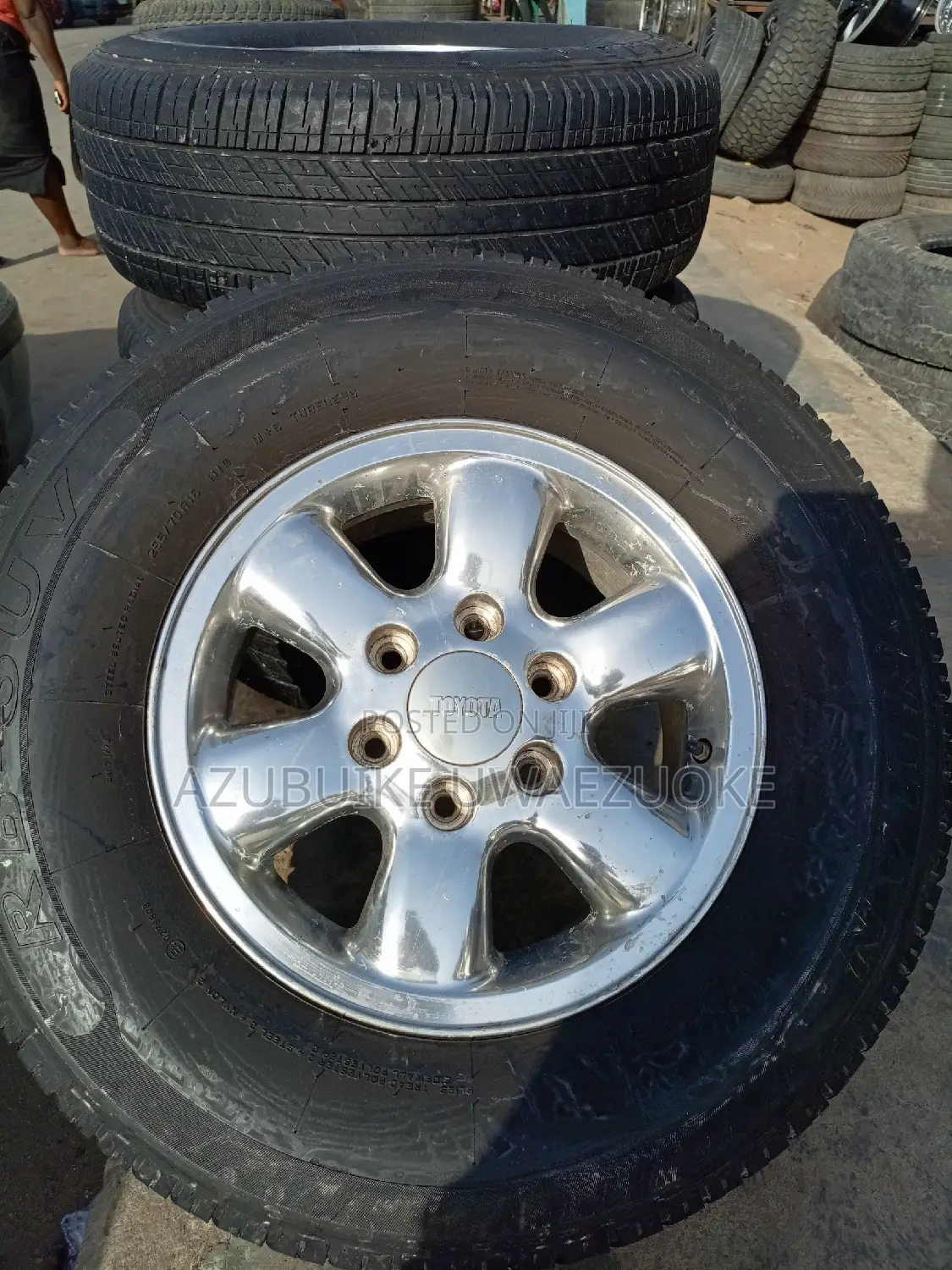 16" Rim Toyota Tacoma With Tyres 255/70/16