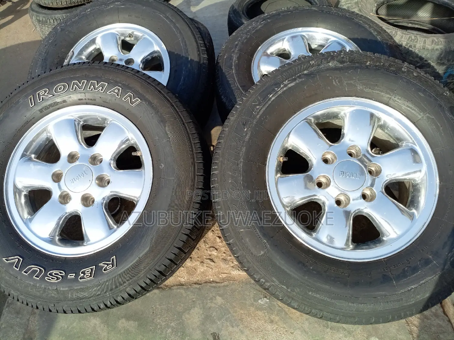 16" Rim Toyota Tacoma With Tyres 255/70/16