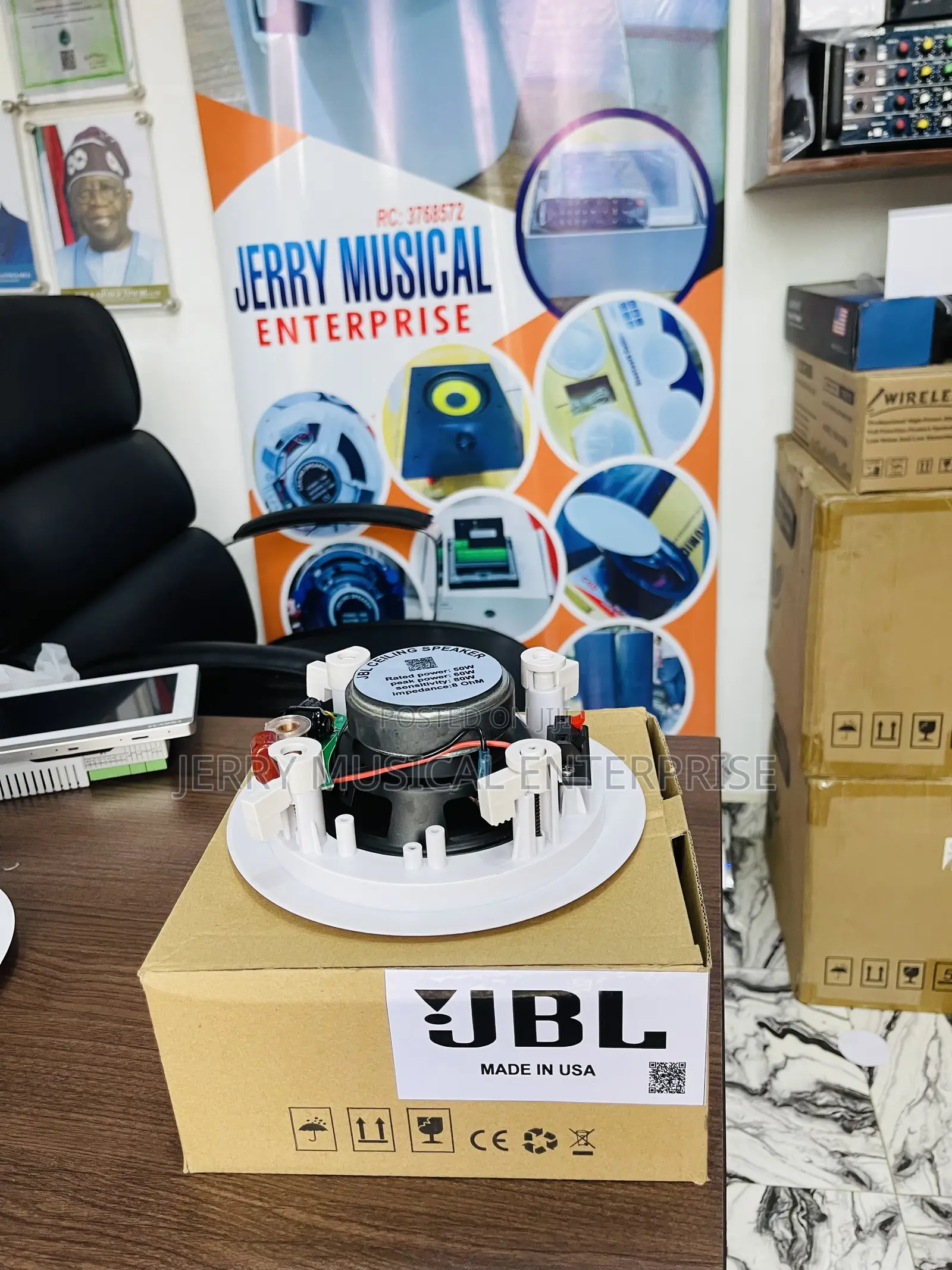 Woofer Pop/ Ceiling Speakers 50watts JBL