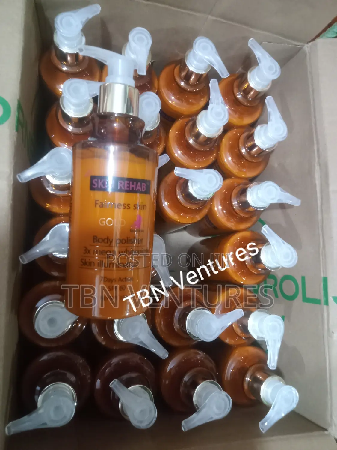 Skin Rehab Fairness Skin Gold Body Polisher Lotion -350ml
