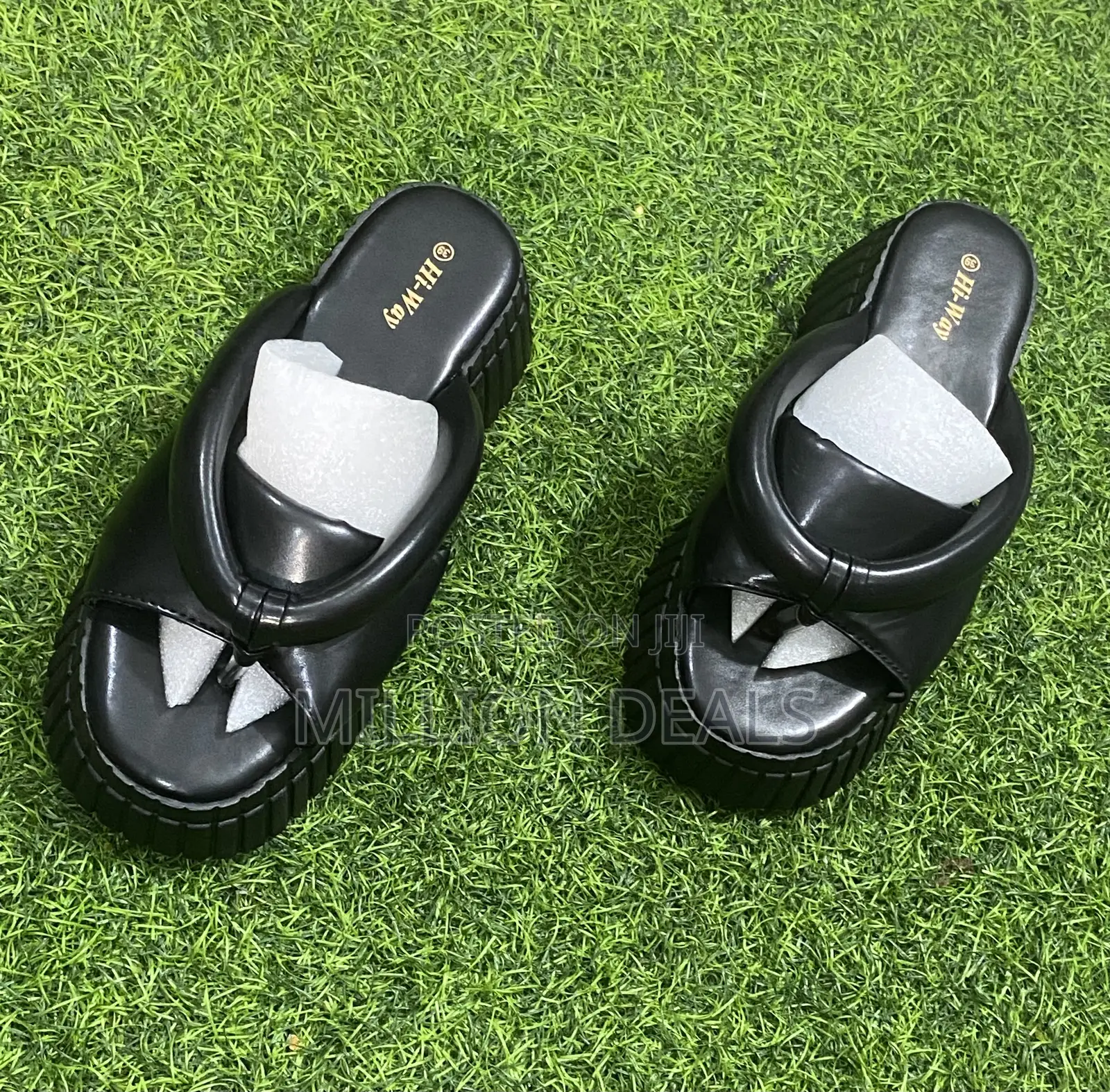 Stylish Hi Way Heel Women’S Slippers 38