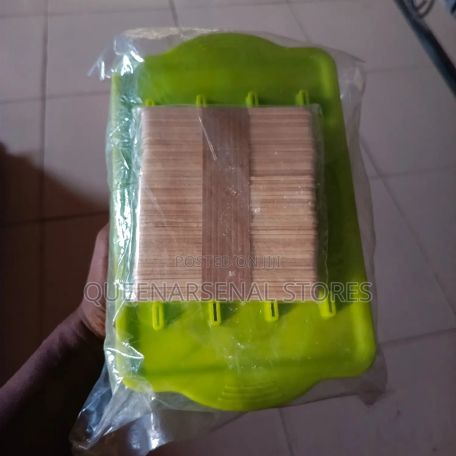 Silicone Ice Cream Popsicle Mold Wig Free Sticks
