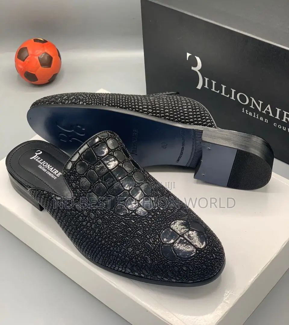 Pure Leather Half Shoes