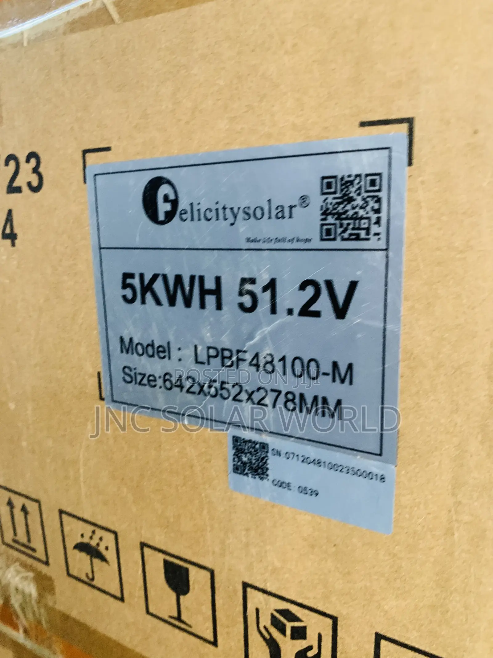 5kwh/48v Felicitysolar Lithium Battery