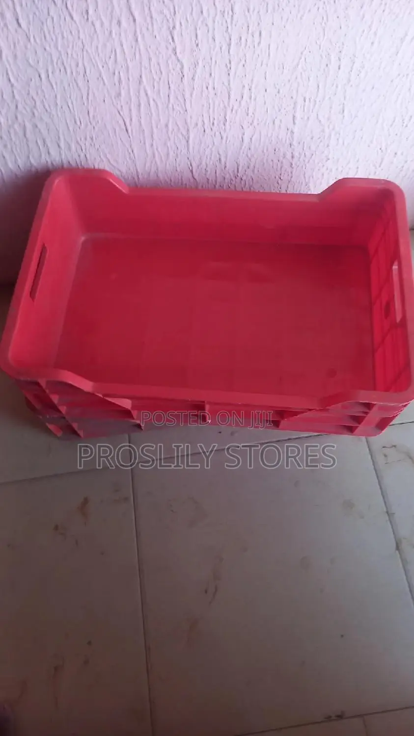 Thick Non Perforated Crates