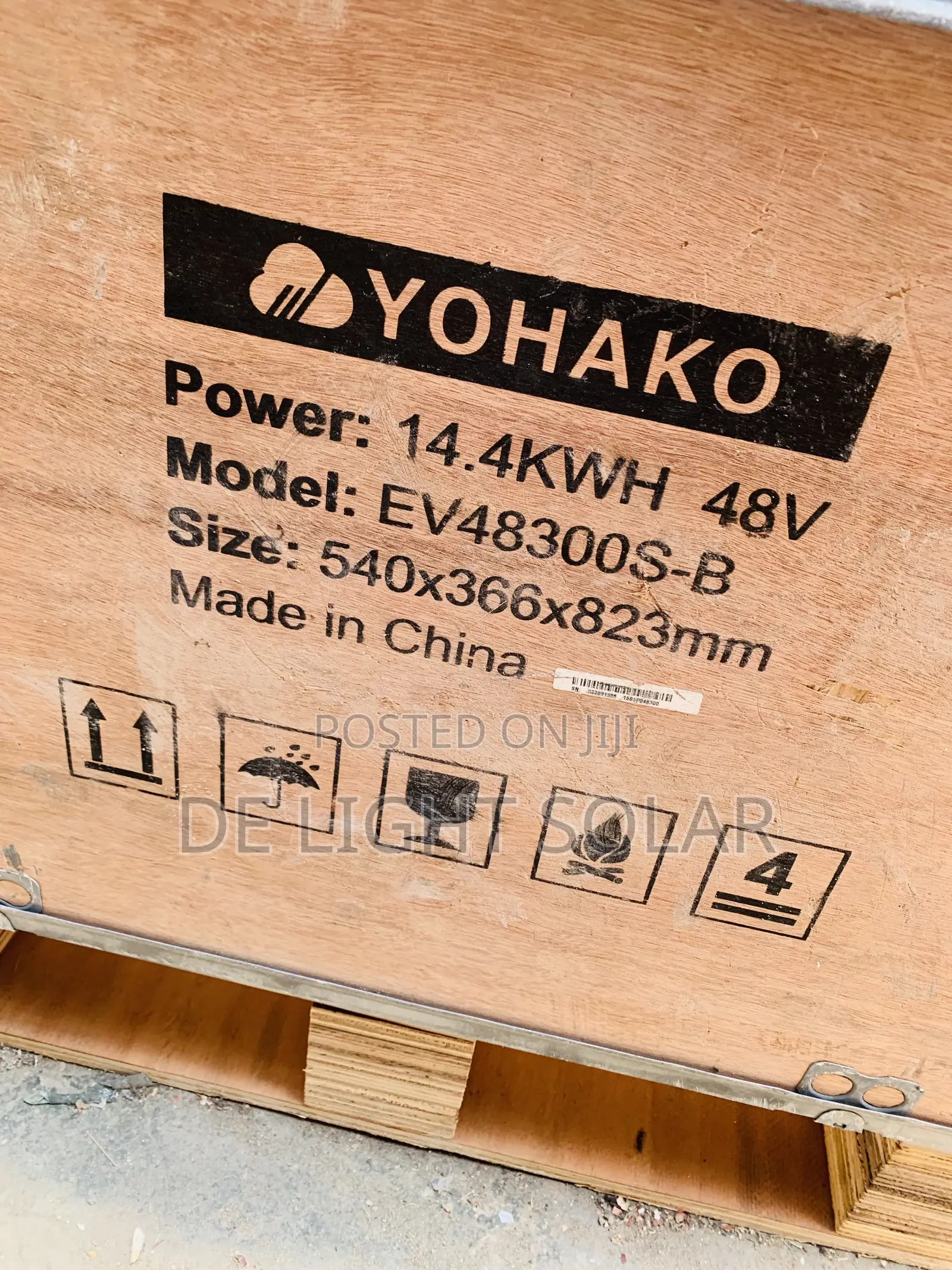 14.4kwh 48v Lithium Ion Battery Available