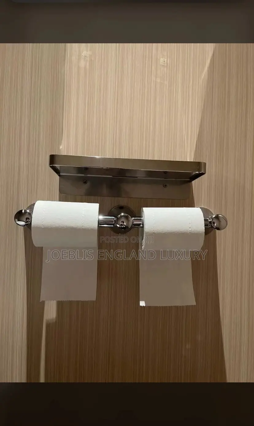 Double Tissue Holder Chrome
