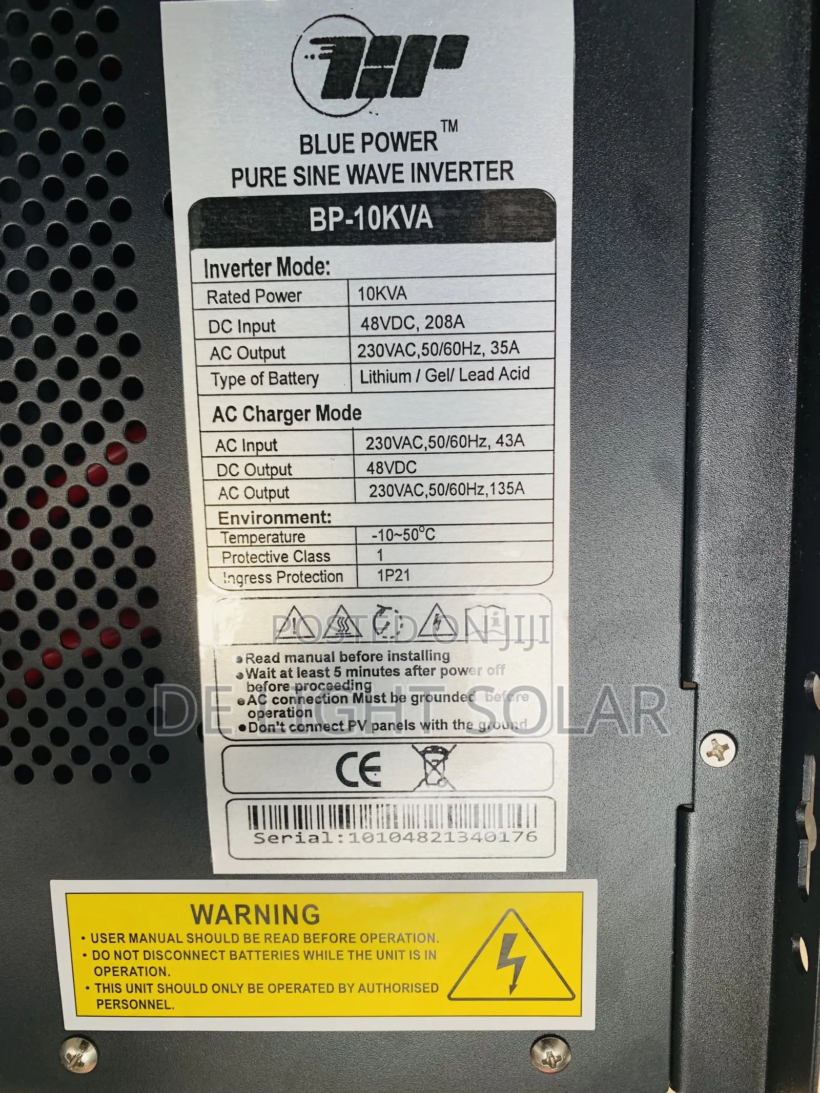 10kva 48v Blue Power Inverter Available