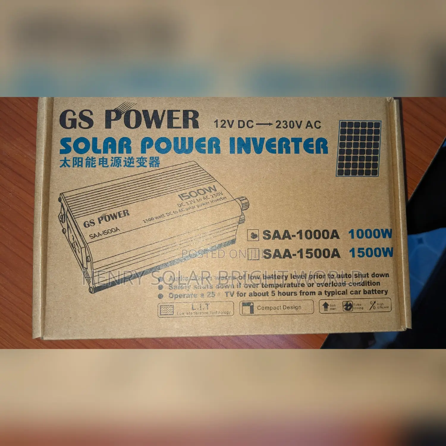 1000w Inverter Charger ( Sachet Inverter)