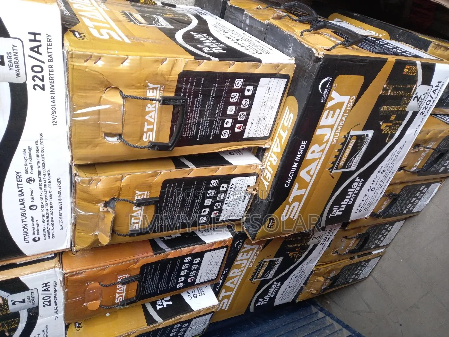 220ah 12v Stanley Tubular Battery