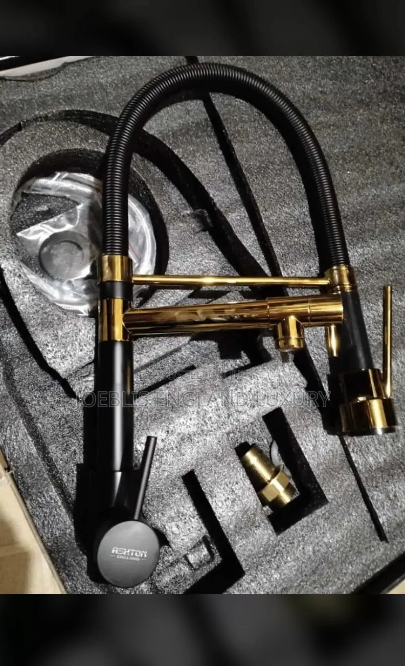 Big Brother Sink Mixer Gold and Black