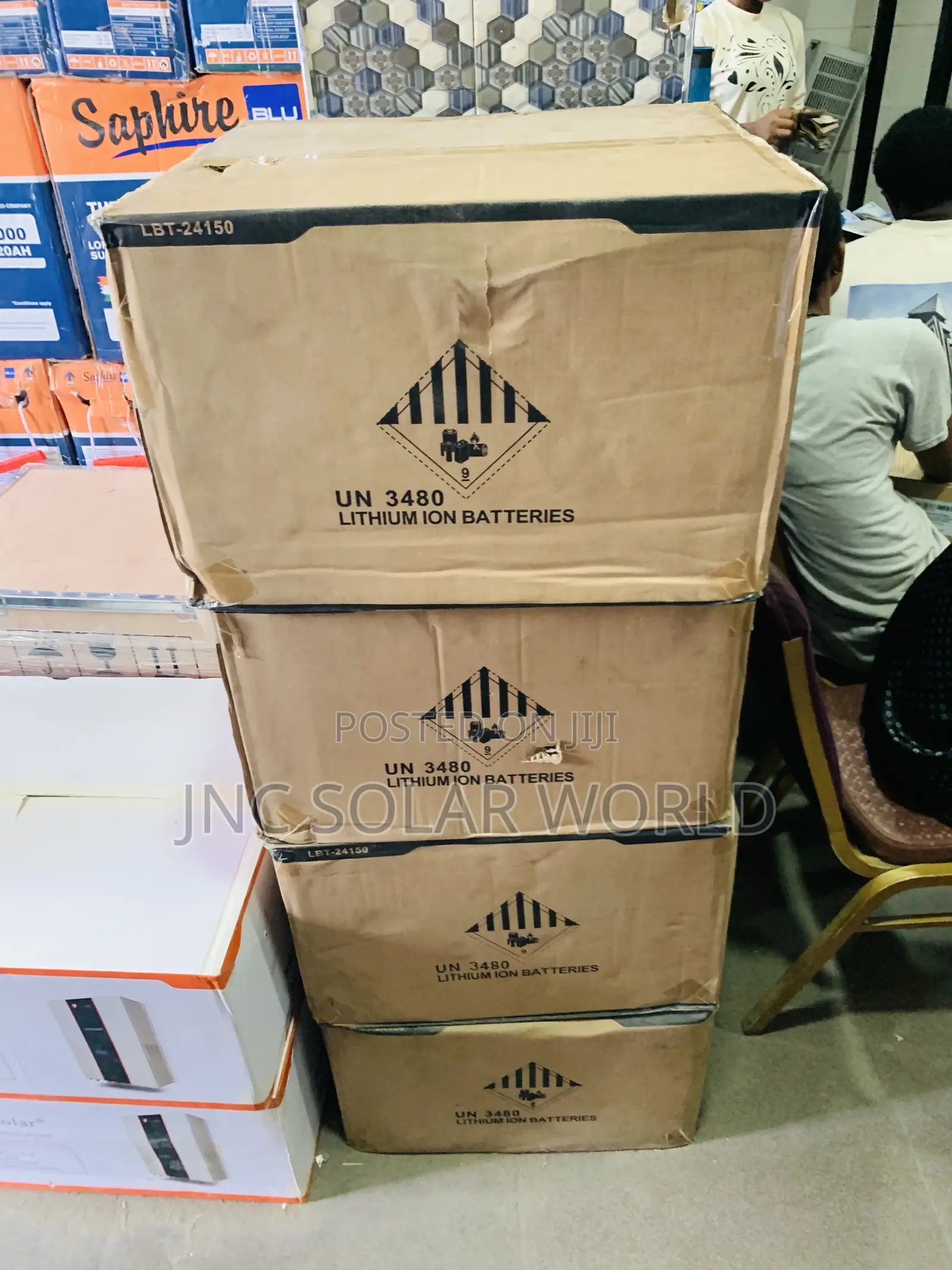 3.8kwh/24v Cworth Lithium Battery