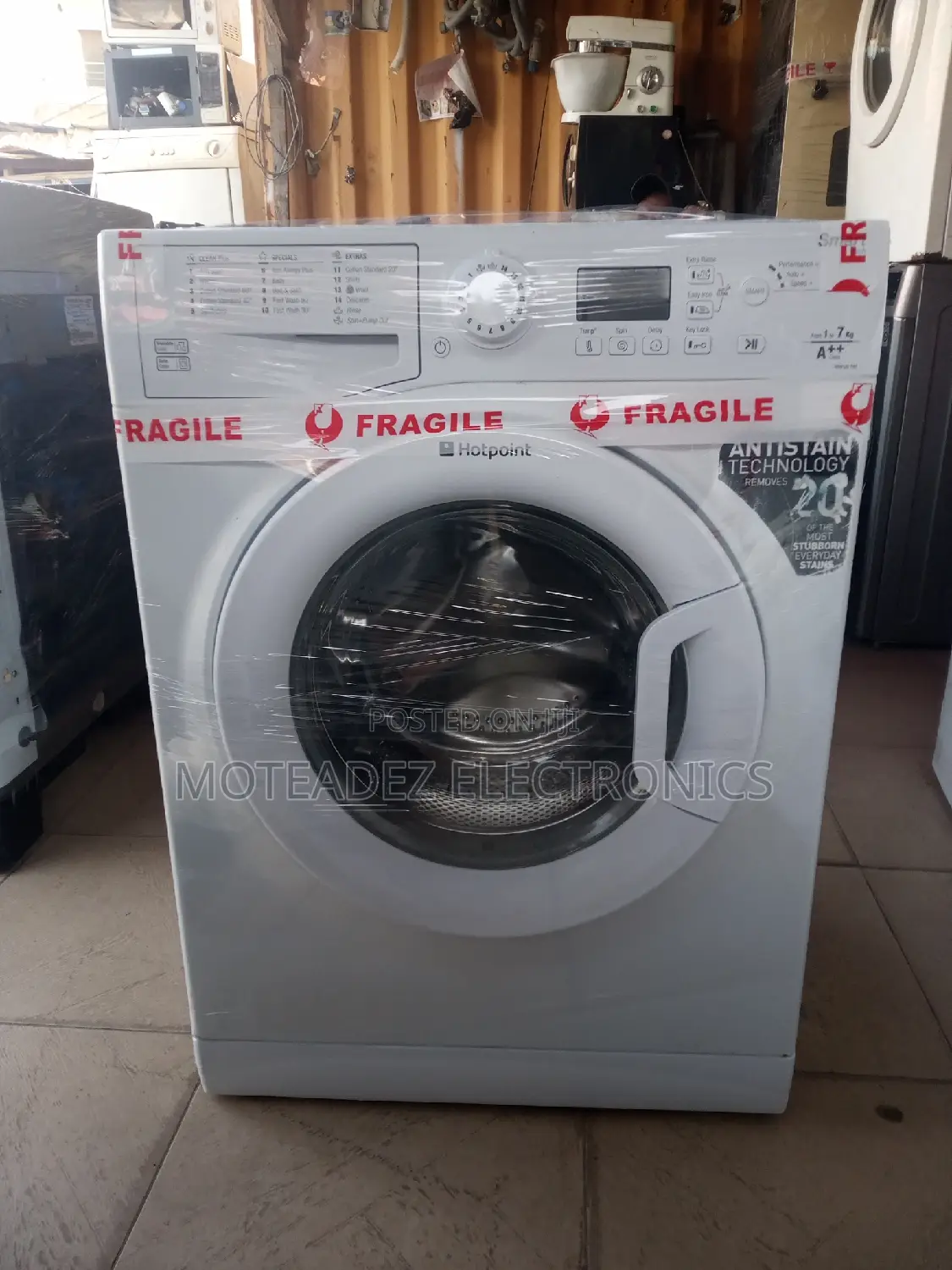Uk Used Beko 7kg Low Voltage Front Load Auto Washing Machine