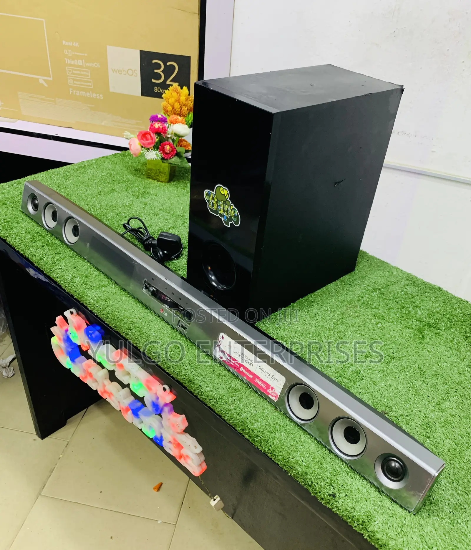 Lg Wireless Sound Bar and Subwoofer 300w: Nb3531a