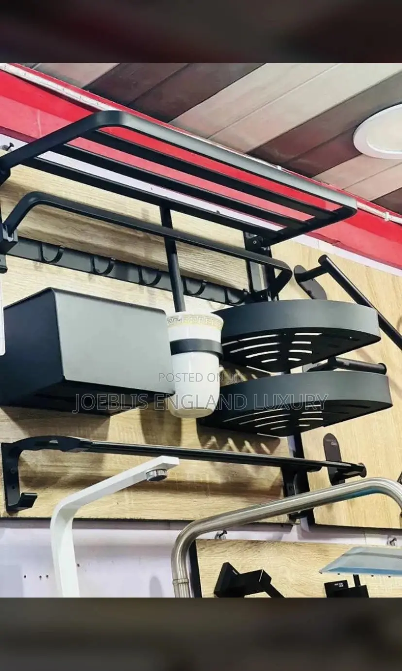 High Quality Black Bathroom Complete Accessories
