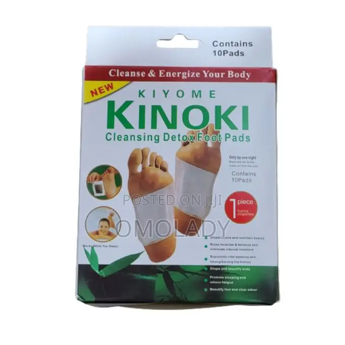 Kinoki Cleansing Detox Foot Patches 10 Adhesive Pads