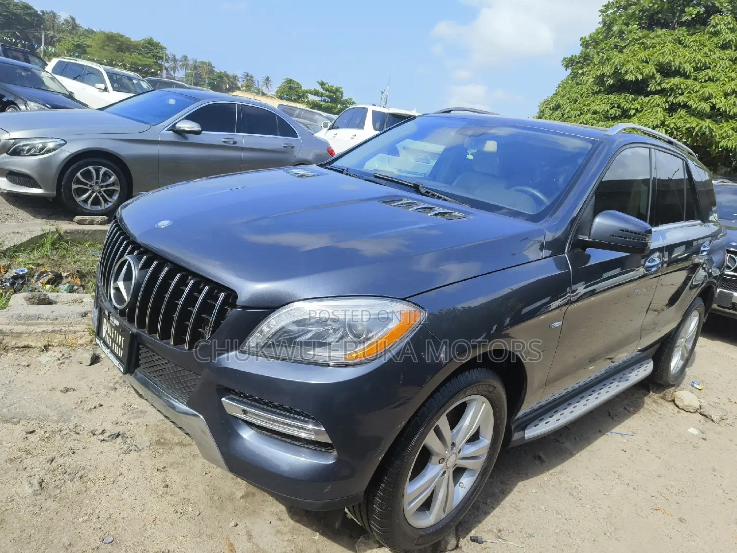 Mercedes-Benz M Class ML 350 4Matic 2013 Gray