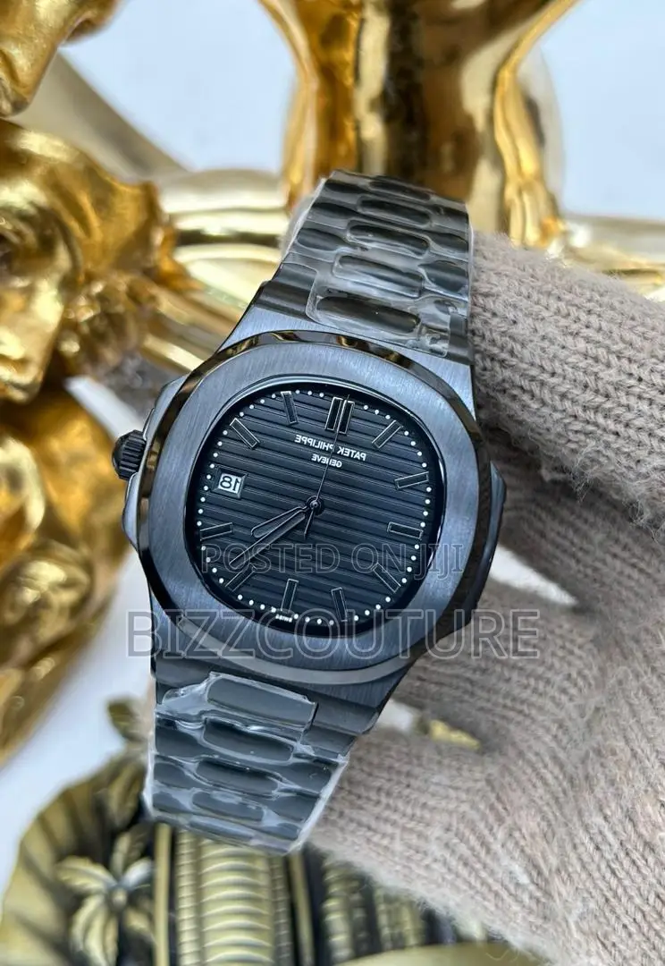 Original PATEK PHILIPPE BLACK CHAIN Available in Store