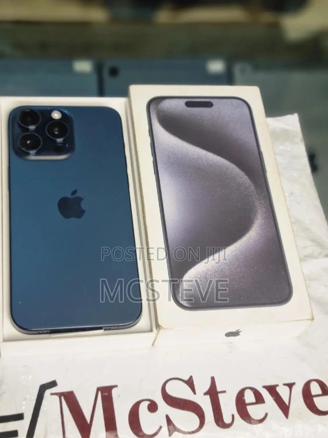 New Apple iPhone 15 Pro Max 1 TB Blue