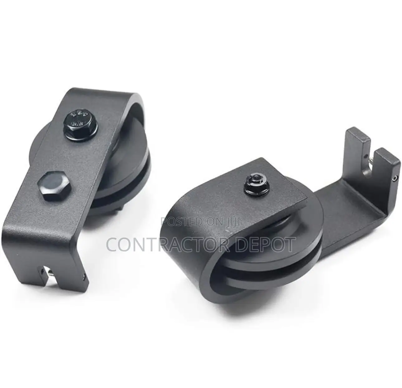Barn Door Hardware Kit Heavy Duty Roller Track for 2 Door
