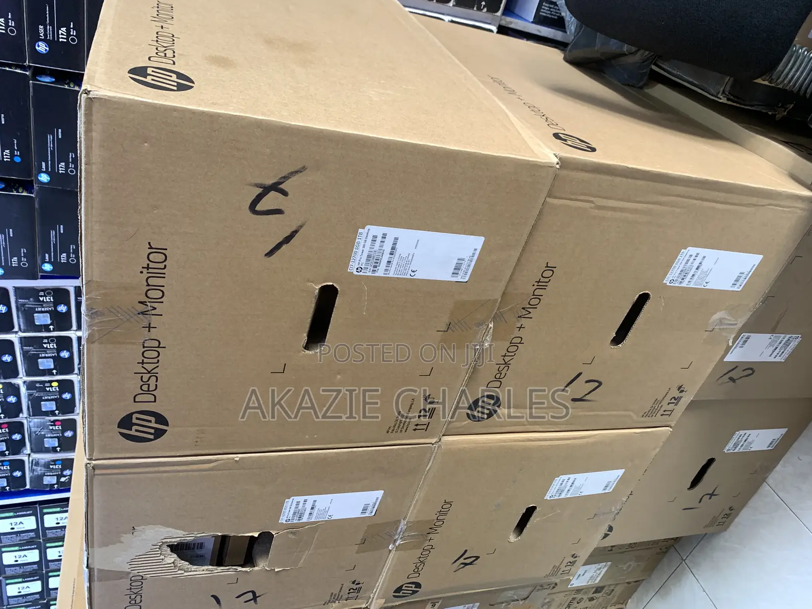 New Desktop Computer HP 290 G4 8GB Intel Core I7 HDD 1T