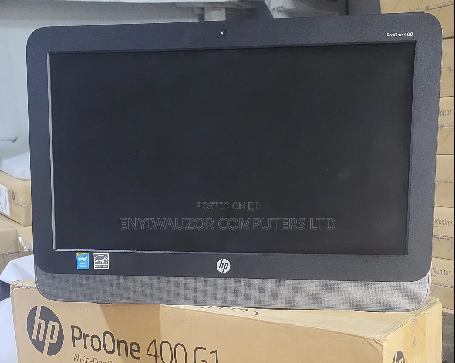 New Desktop Computer HP ProOne 400 8GB Intel Core I5 HDD+SSD 500GB