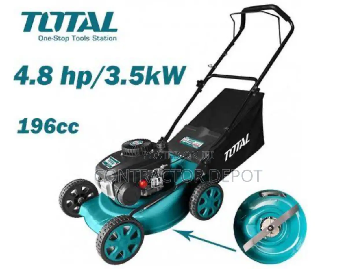 TOTAL Gasoline Lawn Mower 196cc / 4.8hp / 51cm