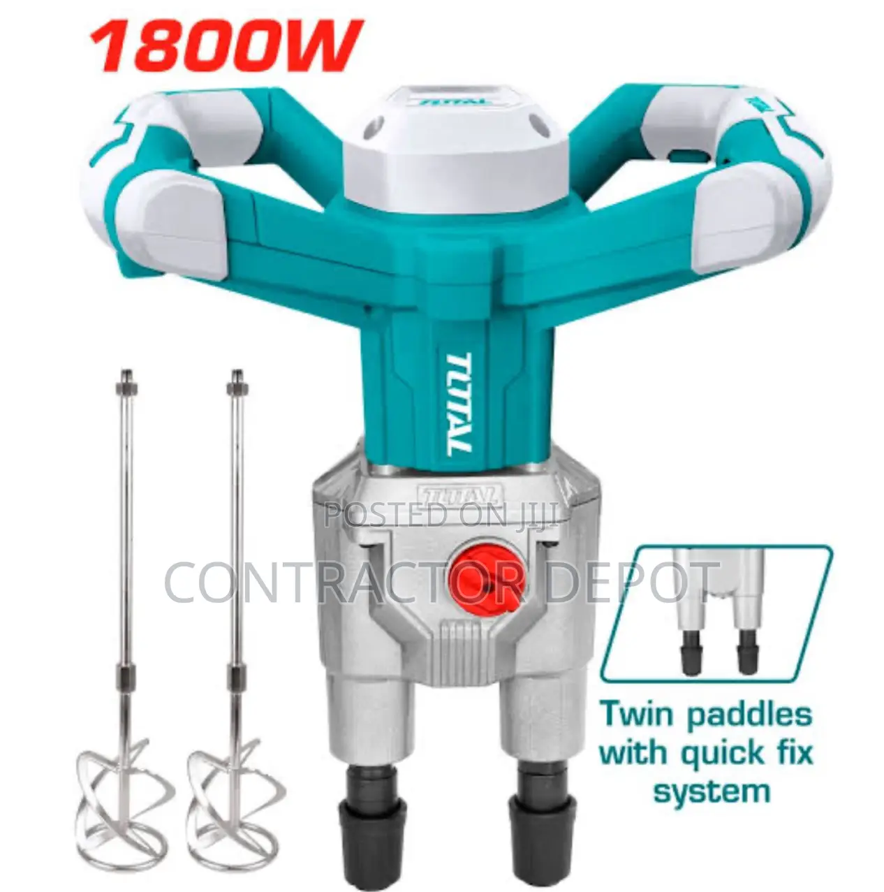 TOTAL MIXER 1800W With Twin Paddles