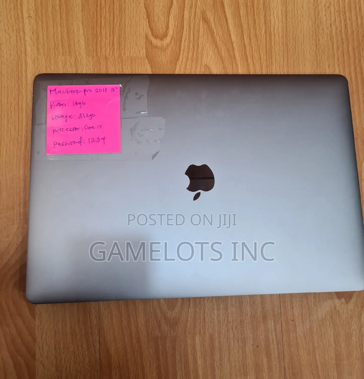 Laptop Apple MacBook Pro 2018 16GB Intel Core i7 SSD 512GB