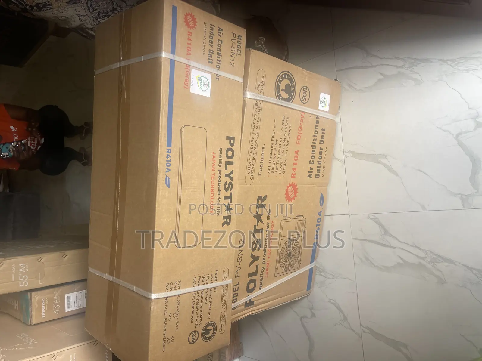 Polystar 1.5hp Non-Inverter AC With Full KIT