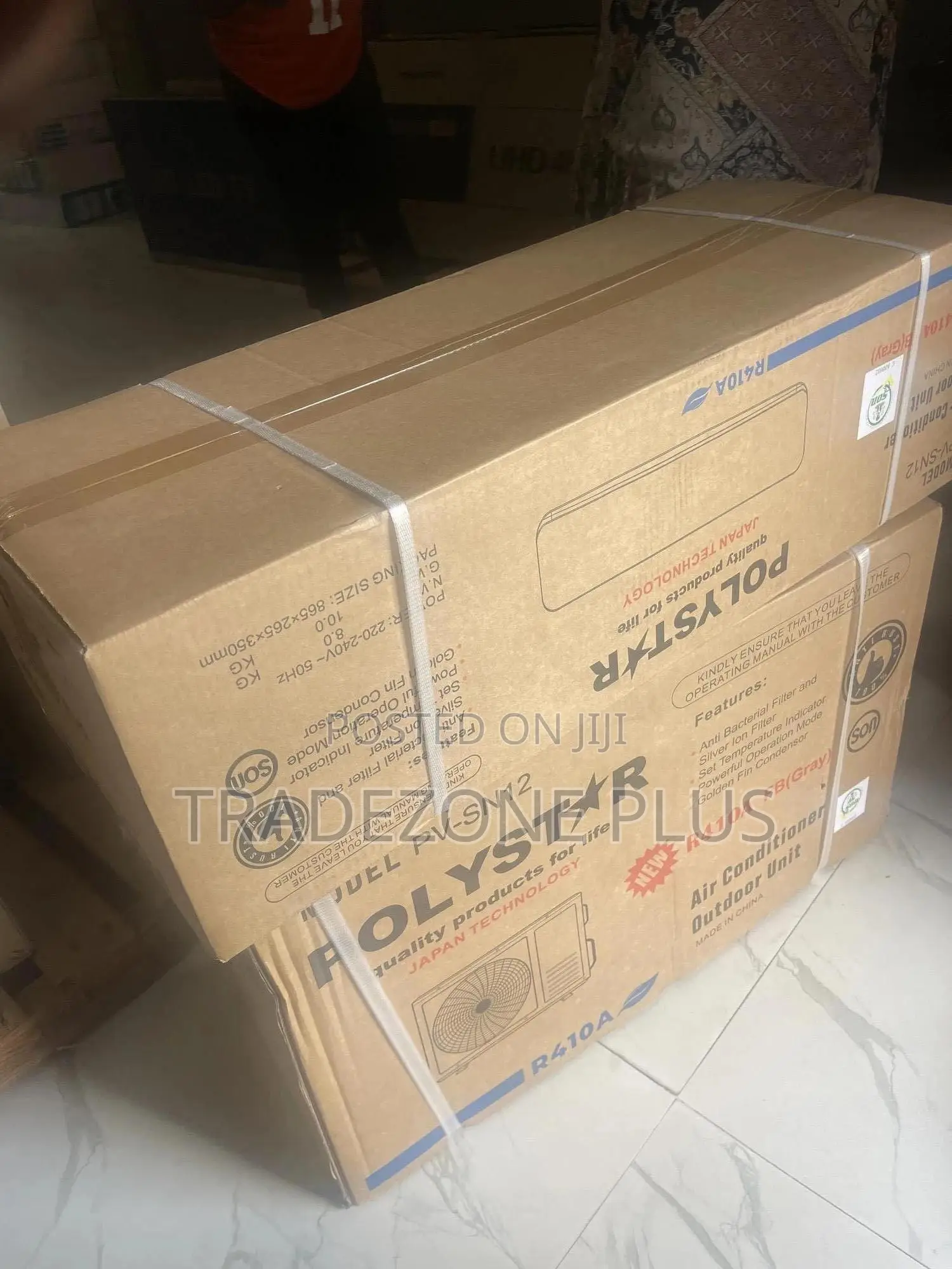 Polystar 1.5hp Non-Inverter AC With Full KIT