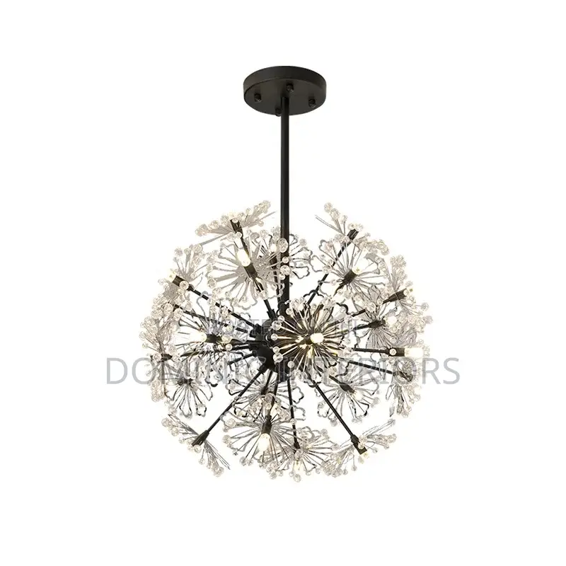 Snow Flower Crystal Chandelier