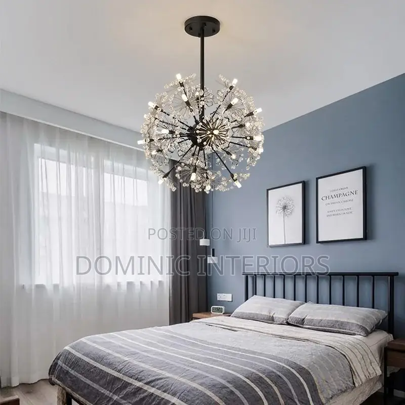 Snow Flower Crystal Chandelier